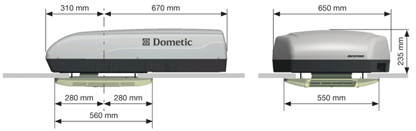 Dometic b2200 air conditioner units