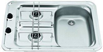 Smev MO917R caravan sink and cooker hob combination right hand version