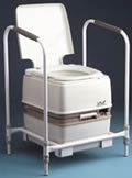 porta potti toilet frame