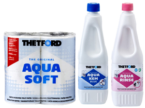 Thetford Chemical Toilet Triple Pack