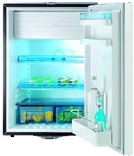waeco coolmatic cr-110 caravan fridge open
