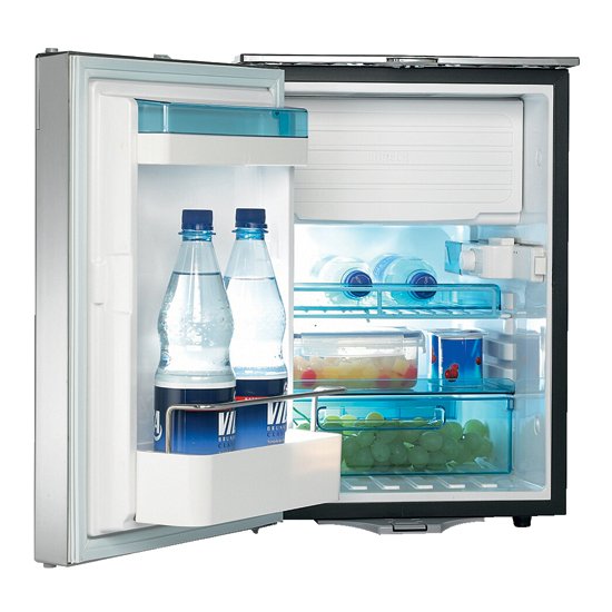 waeco cr50 fridge with open door