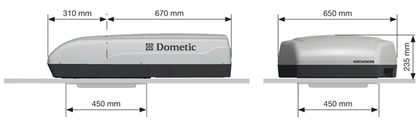 Dometic b1100s air conditioner units