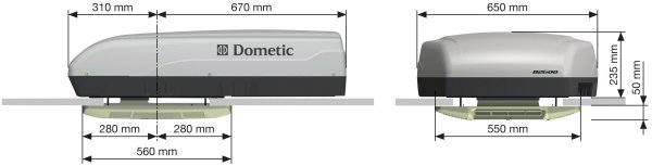 Dometic B2600 Air Conditioning Unit 