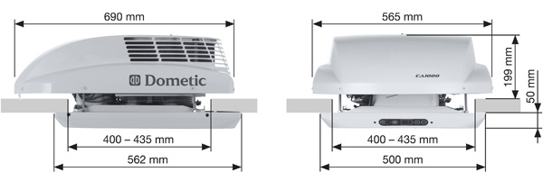 Dometic ca1100 air conditioner units