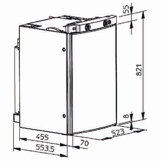 Dometic RM-8551 Diagram