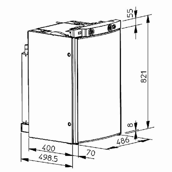 dometic 8401 fridge diagram