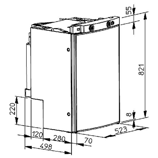 Dometic RM8501 Diagram