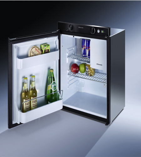 RM5310 fridge black frame door open 