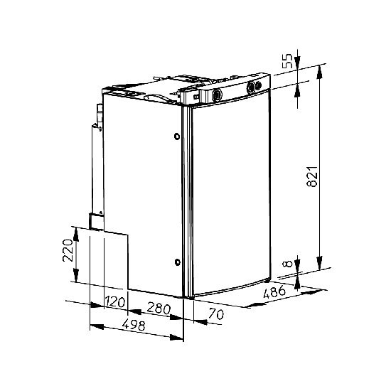 Dometic RMS-8400 fridge