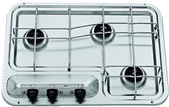 Smev PI913 Hob 3 burner cooker with safety ignition