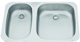 Smev double Sink VA945 for Caravans and motorhomes