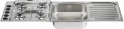 Square spinflo caravan motorhome bowl 4 burner grill