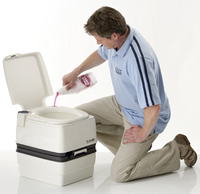 Thetford porta potti rinse