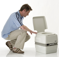 Thetford porta potti flush