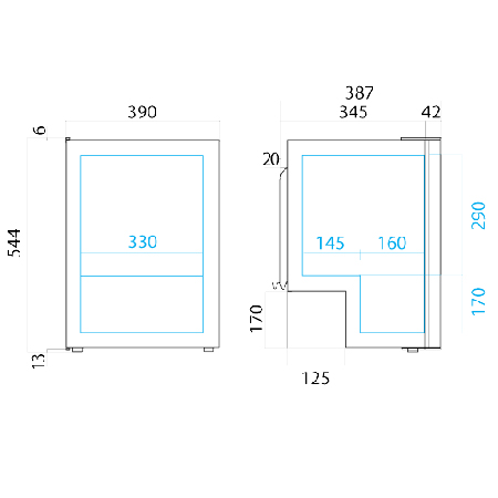 Vitrifrigo C39 compressor caravan fridge diagram