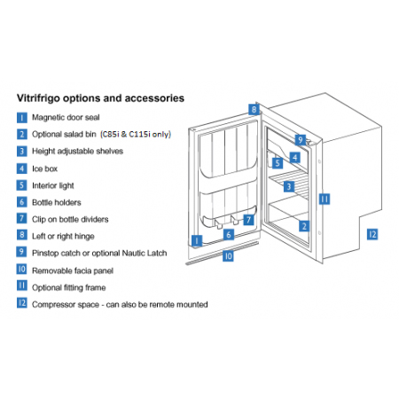 VVitrifrigo C85i specs