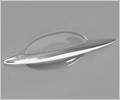 The door handle of the Waeco Mobicool F38 Mini Fridge