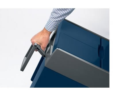 Waeco W48 Cool  box with multi functional carry handle.